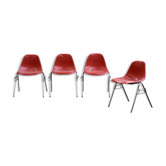Set of 4 chairs  Eames -  La Fonda