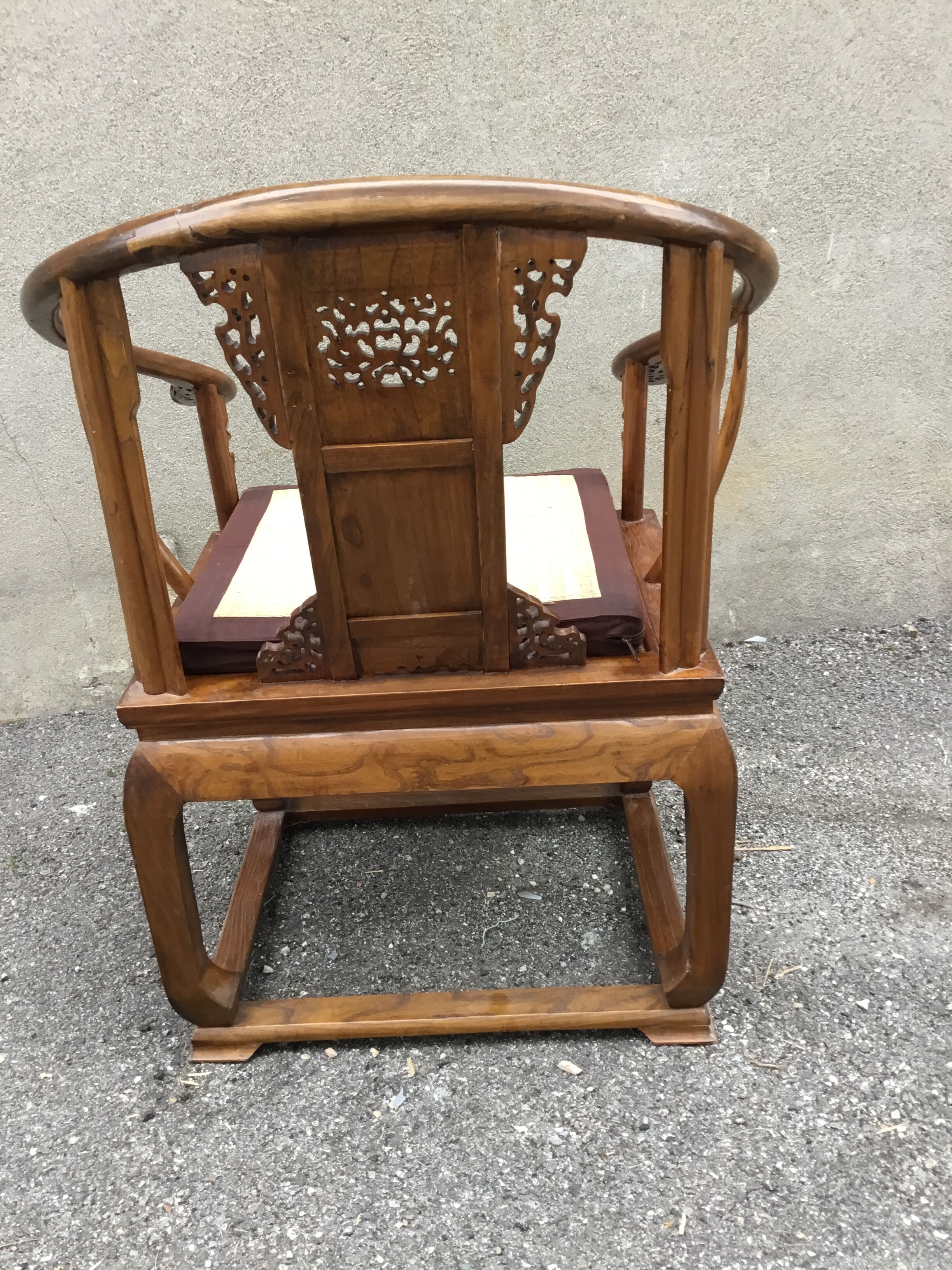 Chinese horseshoe armchair