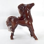 Cheval en céramique vintage 1960