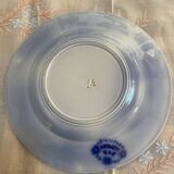 Lot de 2 assiettes à dessert UetC, Sarreguemines modèle Jardinière