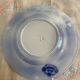 Set of 2 UetC dessert plates, Sarreguemines Jardinière model