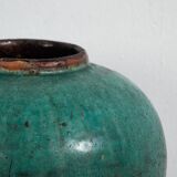 Antique turquoise green vase (circa 1820) #32