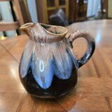 Glazed stoneware jug with spout – Decorative ceramics, France, 1970s