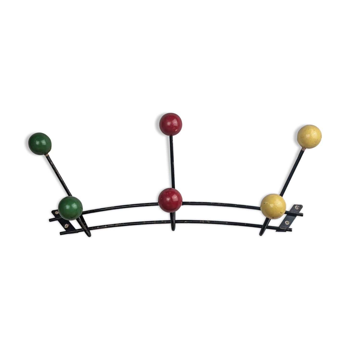 Roger Féraud Wall Coat Rack, Atomic Model, Vintage from the 50s