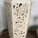 Vintage open ceramic lamp
