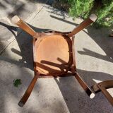 5 vintage Baumann bistro chairs