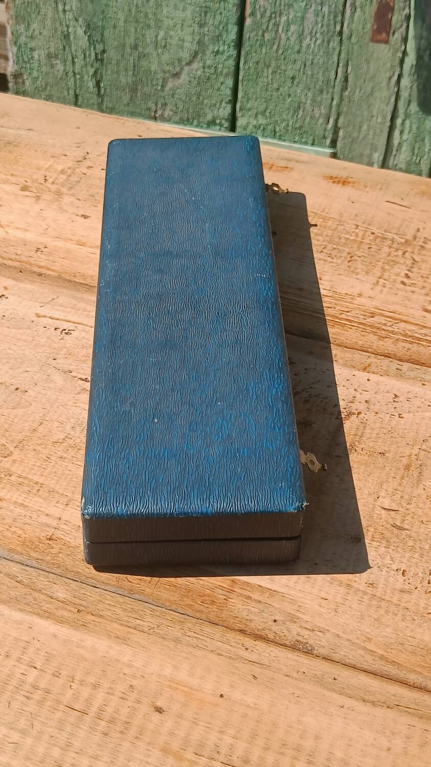 Antique horn salad servers