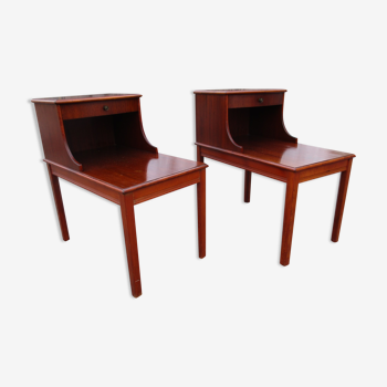 Pair of Nightstands, Sweden, 1960s