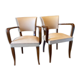 Pair of bridge chairs 60