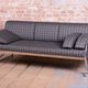 Bauhaus Sofa in Chrome and Fabric from Robert Slezak, Czech, 1930s