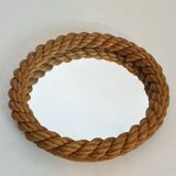 Miroir rond en corde d'Audoux Minet