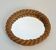 Round mirror in Audoux Minet rope.