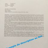 Bird board from the 60s - Siskin of the Aunes - Vintage ornithology and zoology illustration