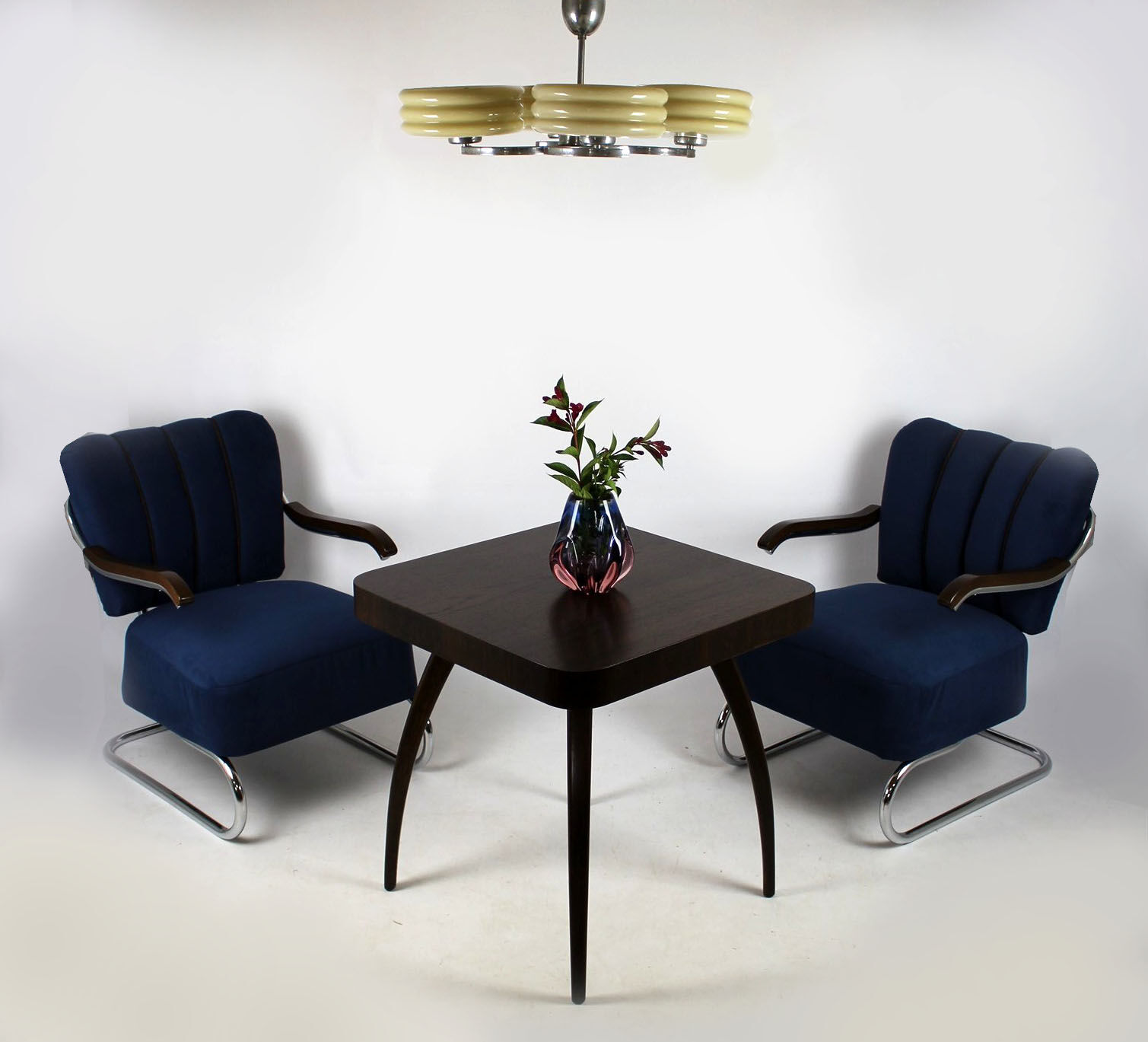 Cantilever armchairs from Mücke Melder, 1930