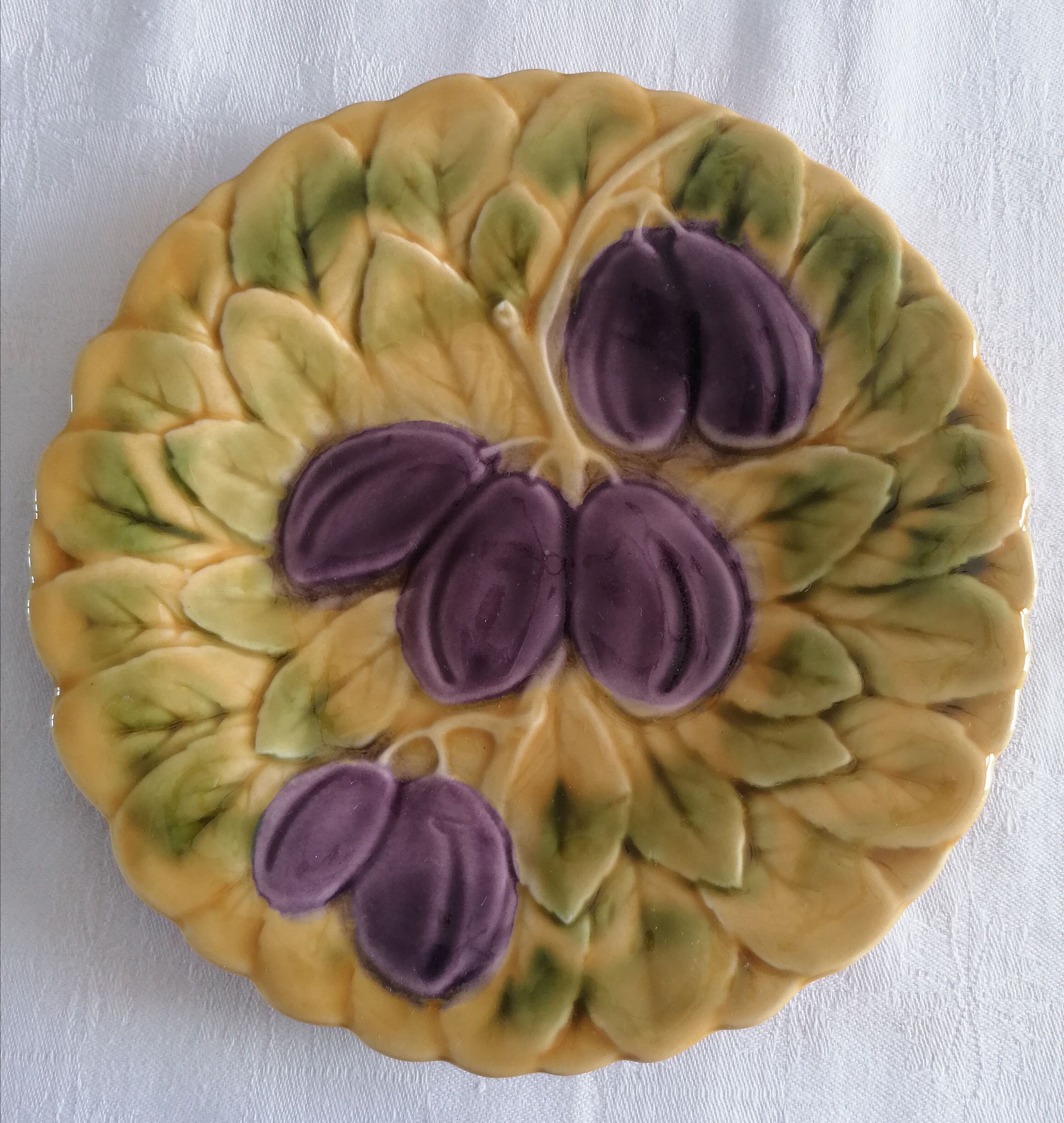 Sarreguemines slurry plates