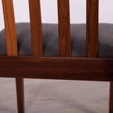 Mid-Century Teak and Fabric Dining Chairs by Leslie Dandy for G-Plan, 1960s, Set of 6