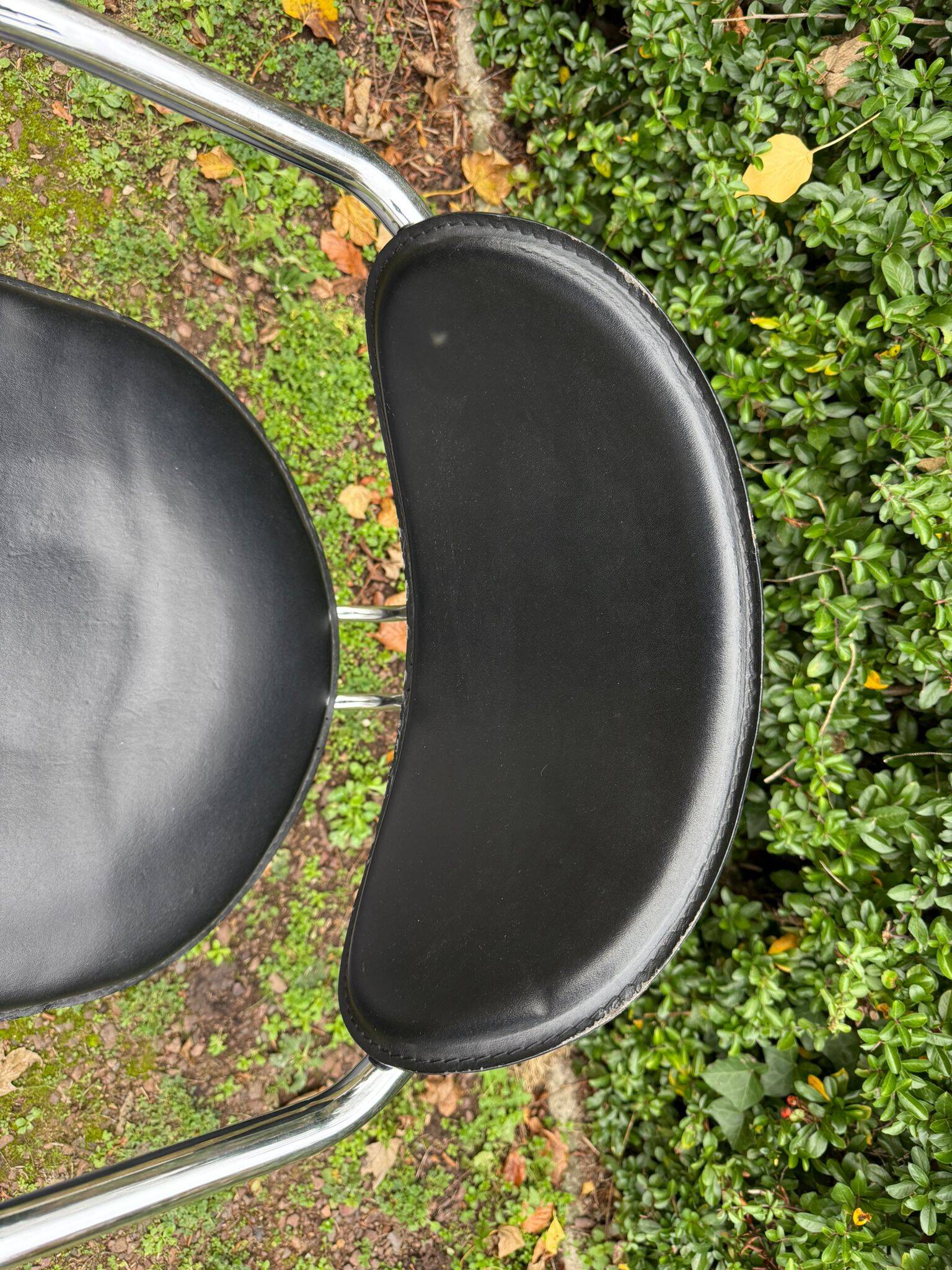 Set of 10 Italian design chairs from the 1970s by Effezeta