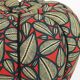 up to 3 Art Deco stools by Jindrich Halabala, leaf pattern, pouf, ottoman, 1930s