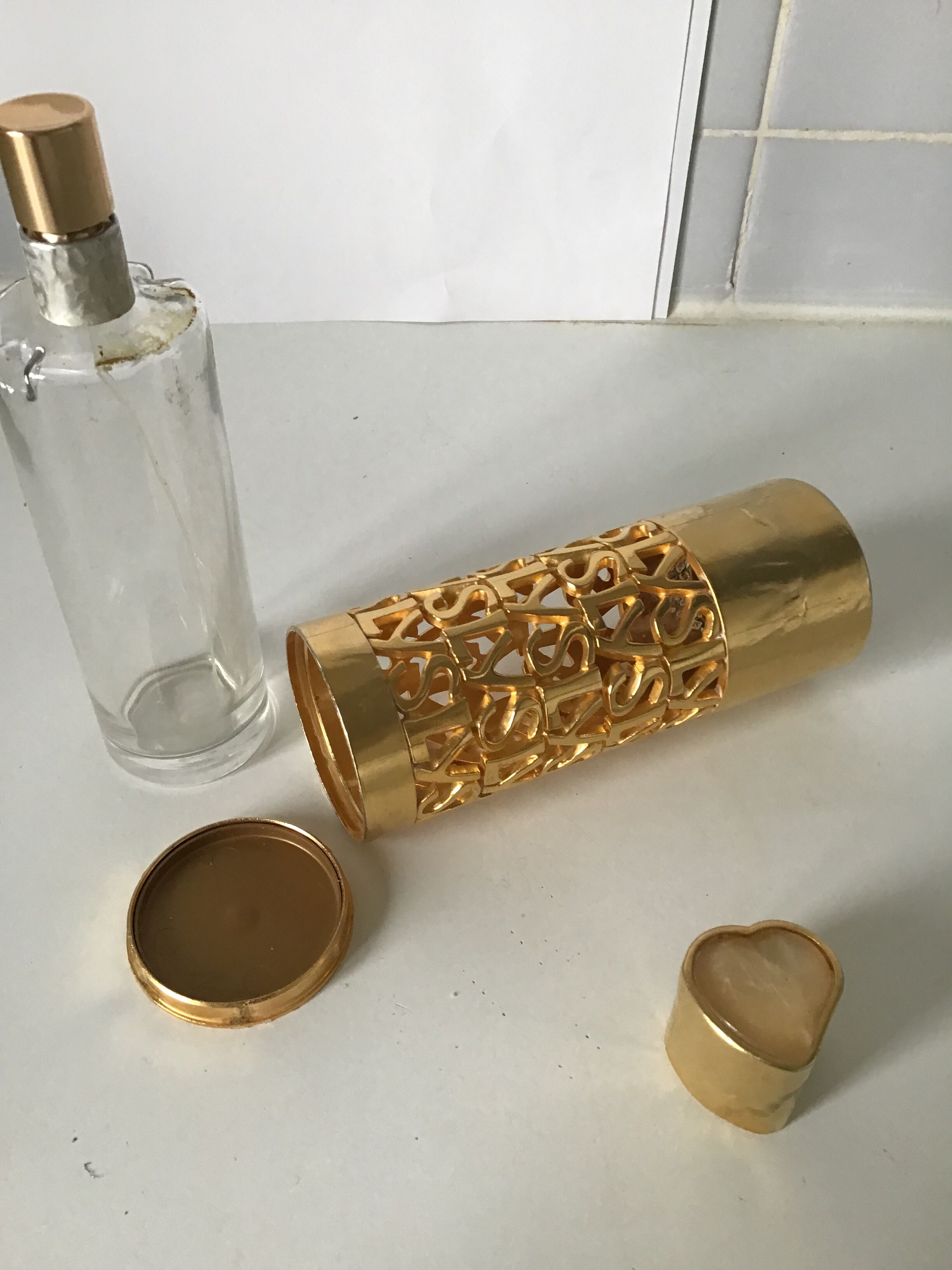 Yves st Laurent perfume bottle case