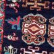 Vintage Armenian carpet Yerevan handmade 169cm x 269cm 1960s