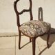 2 antique Louis XV style walnut chairs