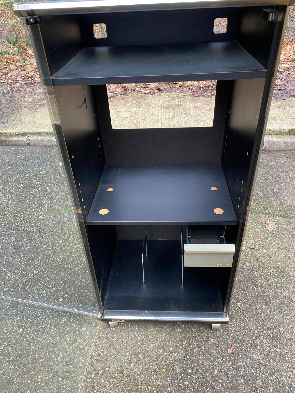 Meuble Hi-fi Kenwood Hifi avec tourne disque des années 80