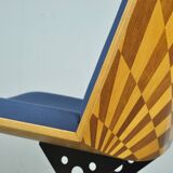 Post modern dutch vintage armchair by mazairac & boonzaaijer, 1980s