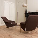 Pair of chairs 162 vintage by Theo Ruth for Artifort