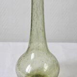 Vintage Biot bubble blown glass soliflore vase