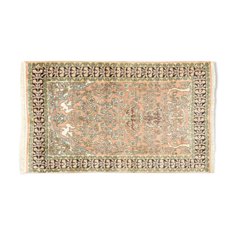 1960s cashmere carpet, 95 x 170