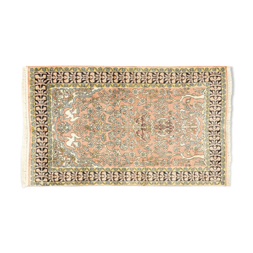 1960s cashmere carpet, 95 x 170