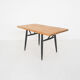 Table à manger Ilmari Tapiovaara Pirkka pour Laukaan Puu Finnland, 1955