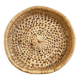Basket made from woven banana leaves