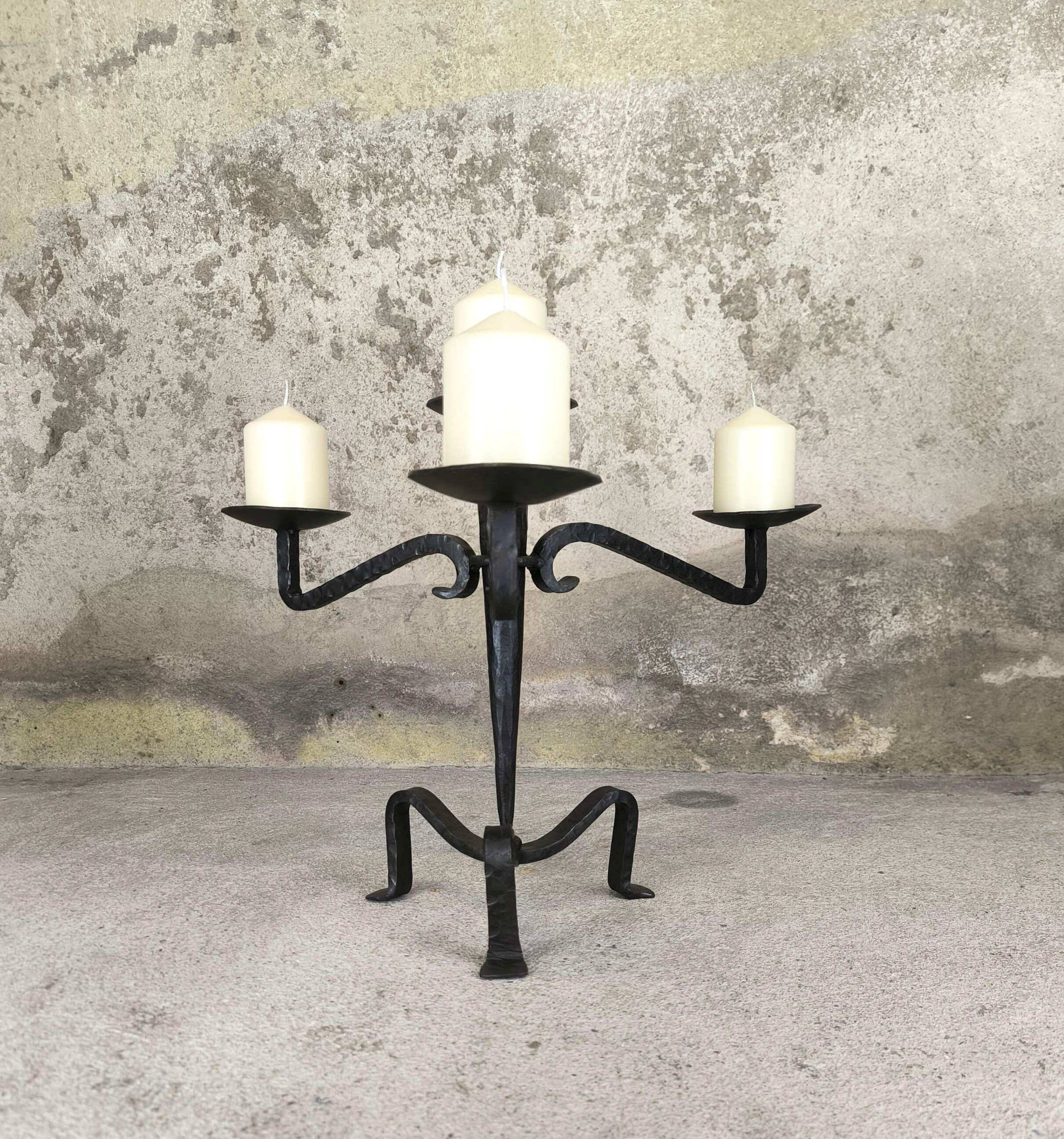 Vintage brutalist chandelier