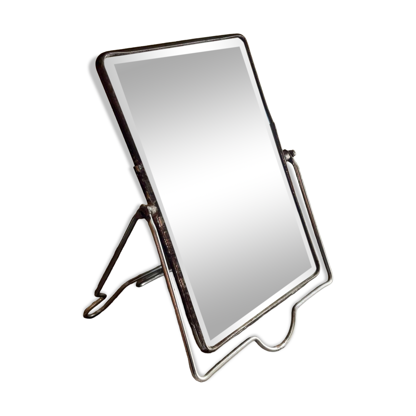 Vintage barber mirror
