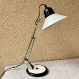 Aluminor articulated desk lamp France vintage 70s