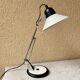 Aluminor articulated desk lamp France vintage 70s