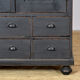 Pine cabinet with 6 drawers, circa 1920