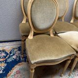 Set of 6 Louis XVI style chairs.