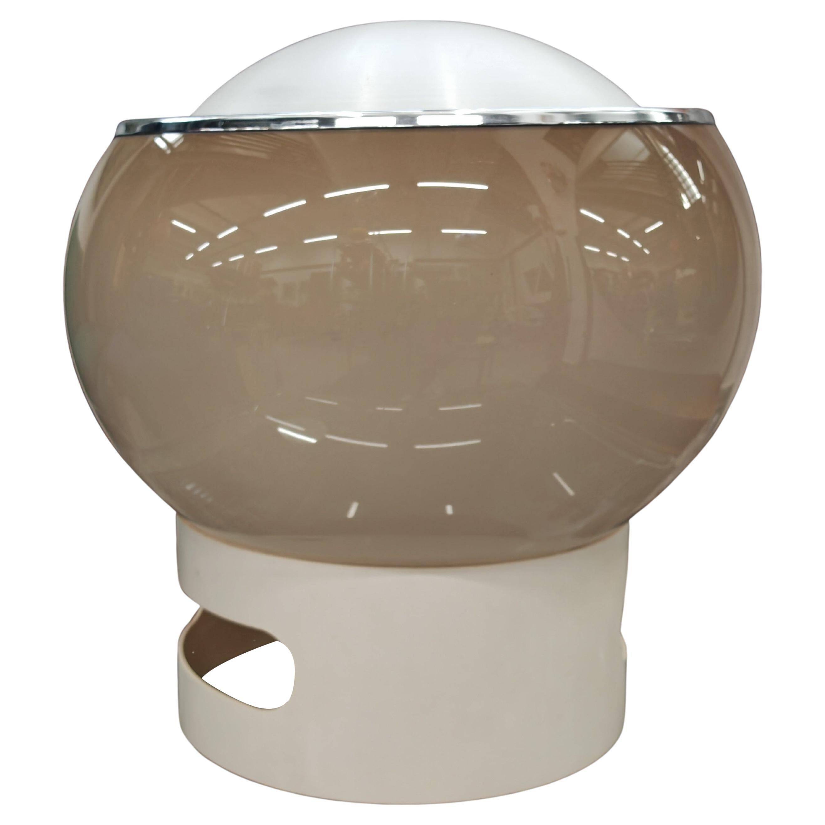 Clan Model Lamp Chrome & Acrylic Mid-Century Modern 1960s