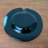 Artistic vintage German glass bowl plate by Hans Jürgen Richartz for Mathildenhütte, Solingen.