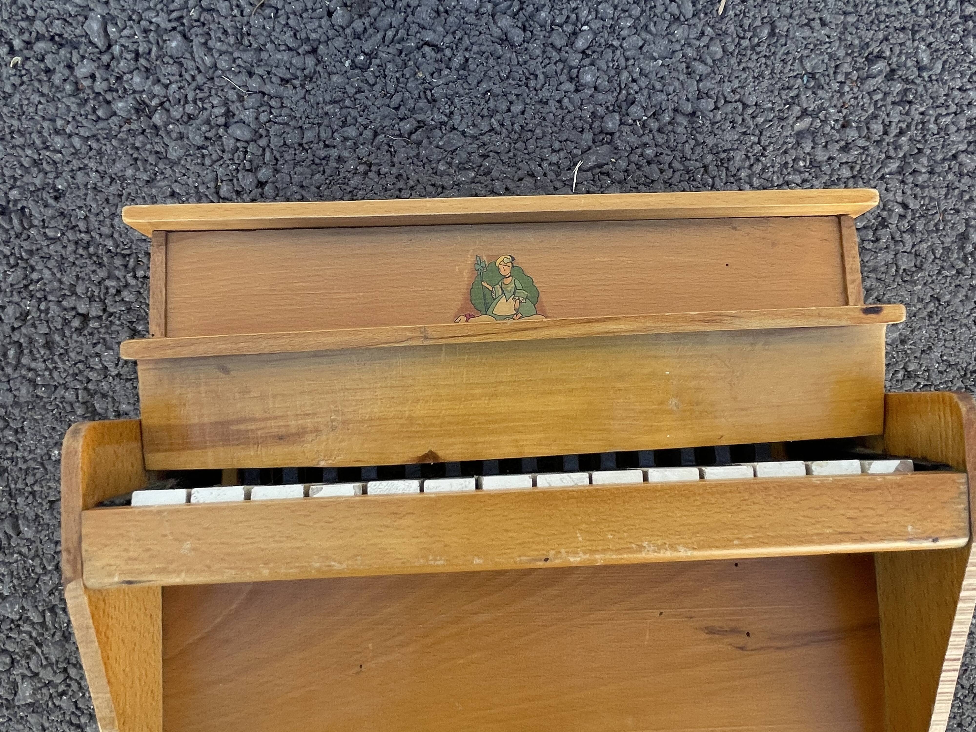 Old toy piano