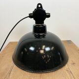 East German Enamel Factory Light By Lbd Veb Leuchtenbau Dresden, 1950s