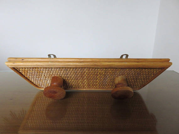 Wearing Scandinavian coat rattan 60/70s