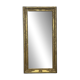 19th-century mirror in gilded wood and plaster.