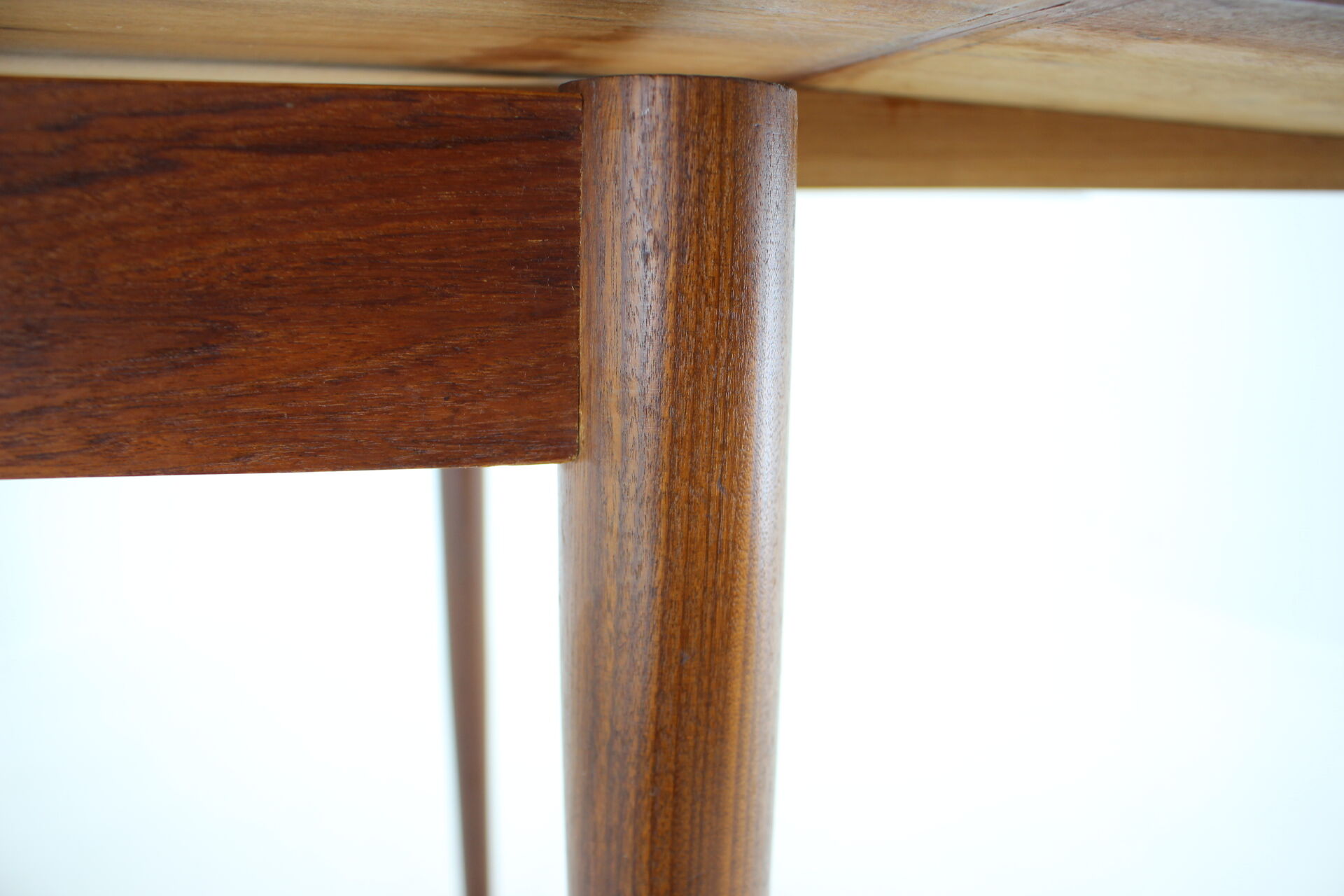 1960s Danish Teak Extendable Dining Table