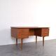 Mid-Century Danish Teak Executive Desk, 1960s.