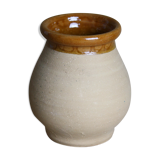 Two-tone sandstone pot