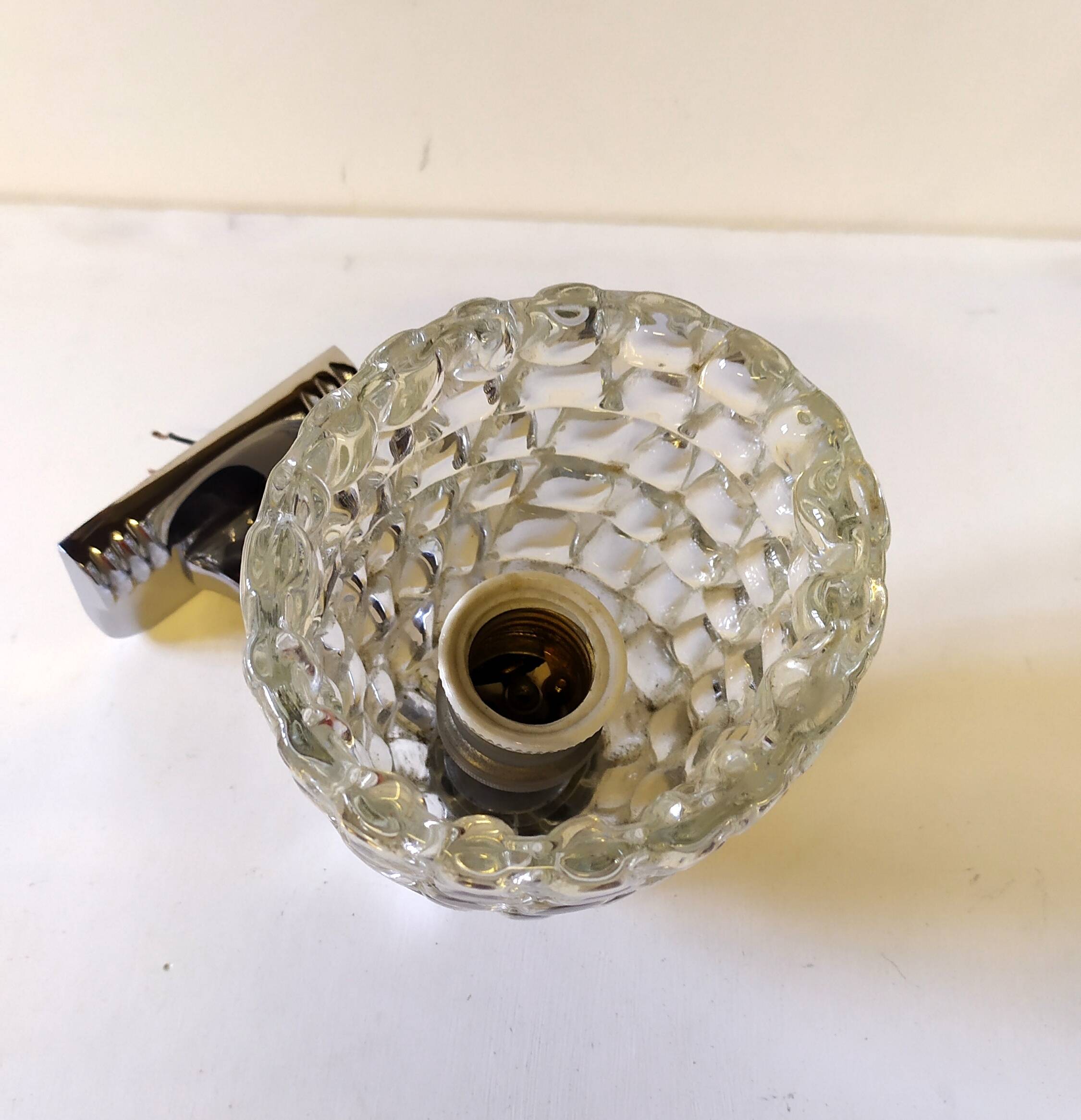 Wall light attributed to Ercole Barovier for Barovier & Toso, 1940s.