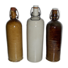Set of 3 sandstone bottles